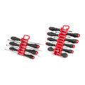 Tekton High-Torque Screwdriver Set, 16-Piece (#0-#3, 1/8-5/16 in.) - Holder DRV43504